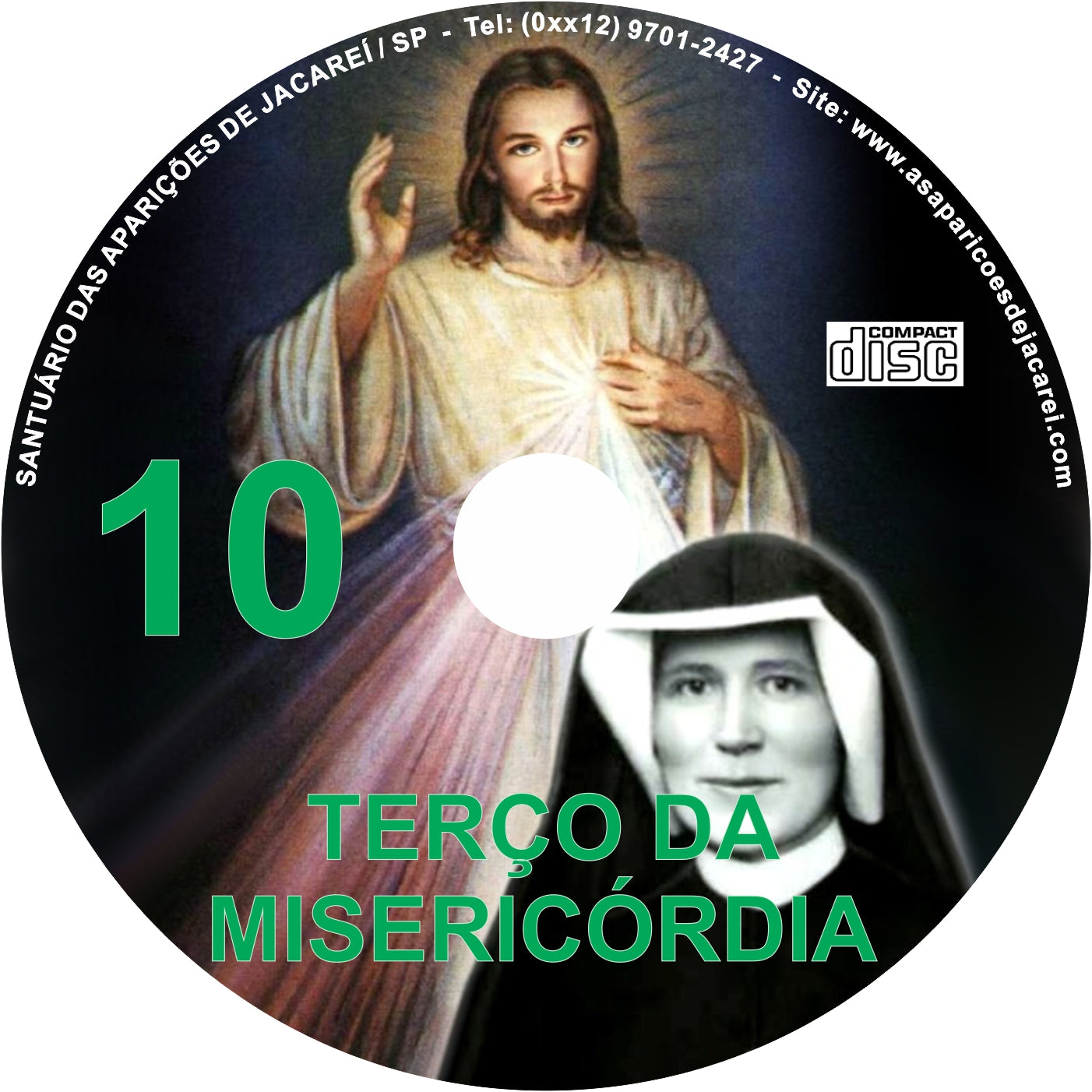 CD Terço da Misericórdia 10 CD Terço da Misericórdia 10
